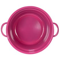 gjenstander Metallplantekasse, originalt design for sofistikerte oppholdsrom og stilig dekorasjon, 17 cm, 3 deler