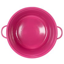 gjenstander Metallplateplantekasse, vårdekorasjon til stuen, 25 cm, 3 stk.