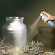 gjenstander Sølvspray snøspray glitter for vinduer og vinterdekorasjon 150ml