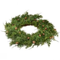 gjenstander Grankrans Thuja med knopper base ranke krans Ø50cm