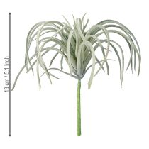 gjenstander Tillandsia sukkulente kunstige grønne planter 13cm