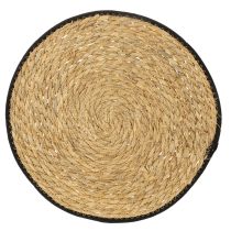 gjenstander Bordbrikket, sivgress-bordbrikket, rund, Ø35 cm, 4 stk.