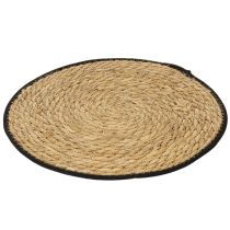 gjenstander Bordbrikket, sivgress-bordbrikket, rund, Ø35 cm, 4 stk.