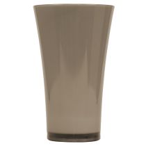 gjenstander Vase «Fizzy» Ø16cm H27cm platinagrå 1 stk