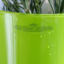 gjenstander Vase Grønn Blomstervase Dekorativ Vase Fizzy Oliven Ø16,5 cm H27 cm