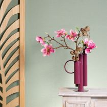 gjenstander Slank, moderne vase for elegant borddekorasjon, eksklusiv dekorativ vase, slående design, 31 cm