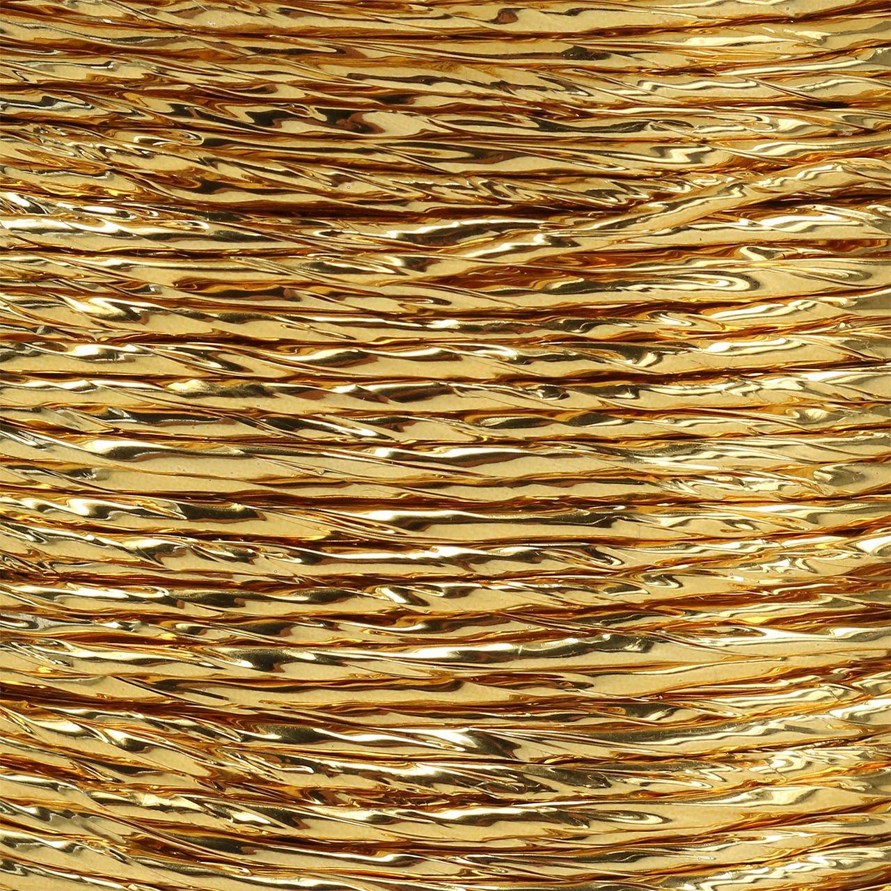 Wire innpakket i gull Ø2mm 100m