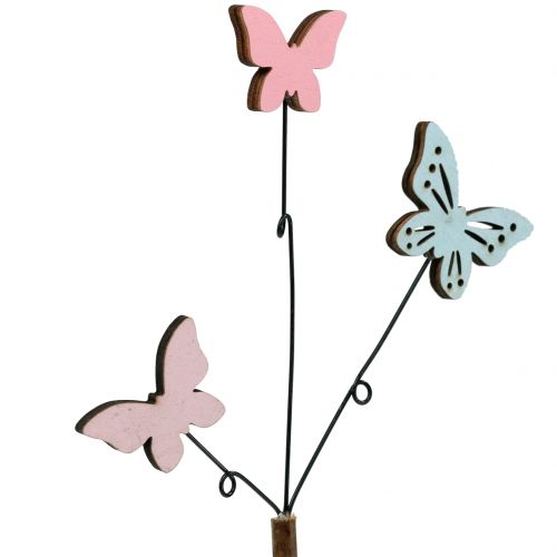 Dekorativ plugg sommerfugl H43cm 6stk | Floristik24.no