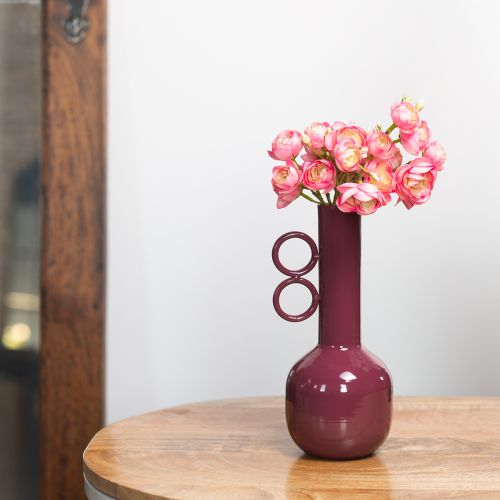 gjenstander Kunstig ranunkelbukett, stilig borddekorasjon, 32 cm, 5 stk.