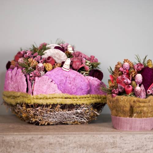 Floristik24 Pute mos, vintreet 25cm x25cm