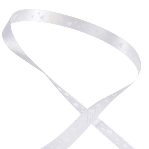 gjenstander Gavebånd hvitt bryllupsbånd dekorative bånd 15mm 20m