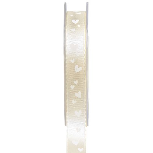 gjenstander Gavebånd krem bryllupsbånd dekorative bånd 15mm 20m