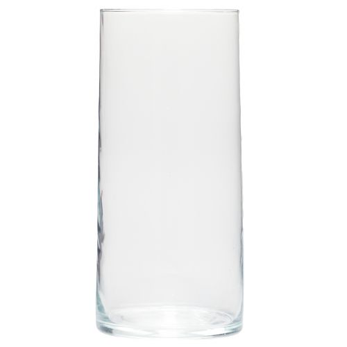 gjenstander Høy glassvase glass sylinder blomstervase Ø10,5cm H24,5cm