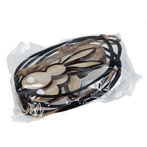 gjenstander Påskeharepynt til oppheng påskepynt tre 13cm 4stk