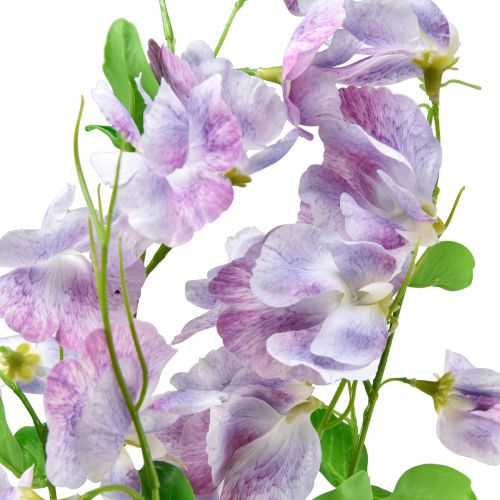Floristik24 Kunstige Blomster Lilla Vikker Vicia Hageblomster 61cm 3stk