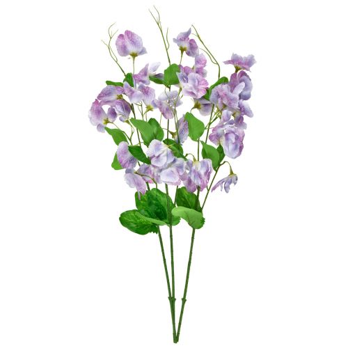 Floristik24 Kunstige Blomster Lilla Vikker Vicia Hageblomster 61cm 3stk