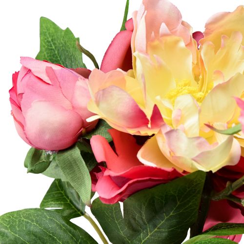 gjenstander Peoner Silkeblomster Kunstige Blomster Rosa Rosa 68cm