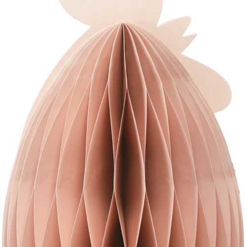 gjenstander Honeycomb figur påskepynt kylling appelsin 28,5×15,5×30cm