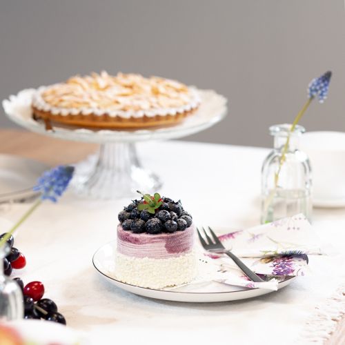 gjenstander Dekorative tarteletter med frukt, kunstige kakereplikaer, vindusdekorasjon, sett med 2 deler Ø8 cm