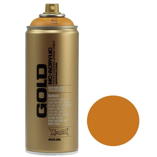 Spraymaling Spray Oker Montana Gold Terra Matt 400ml