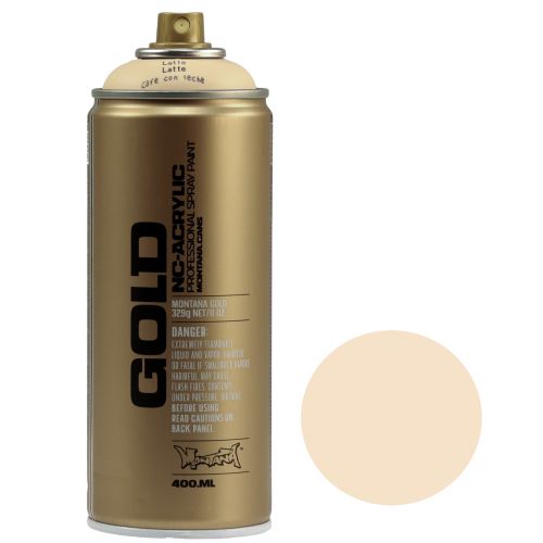 Spraymaling Spray Beige Montana Gold Latte Matt 400ml