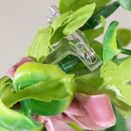 gjenstander Bryllupsnåler gjennomsiktige/sølvfargede 5 cm 50 stk