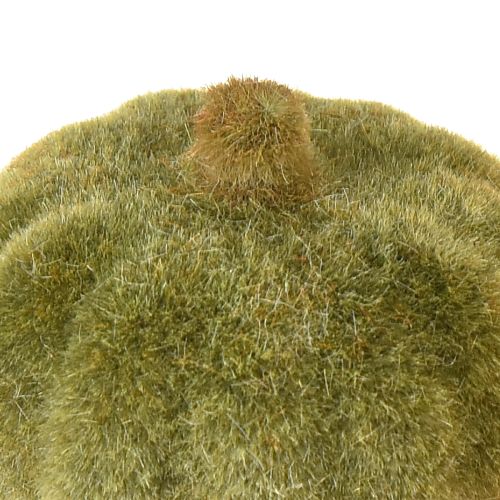 gjenstander Mini gresskardekorasjon flokket sprededekorasjon 6 farger Ø4cm 24 stk