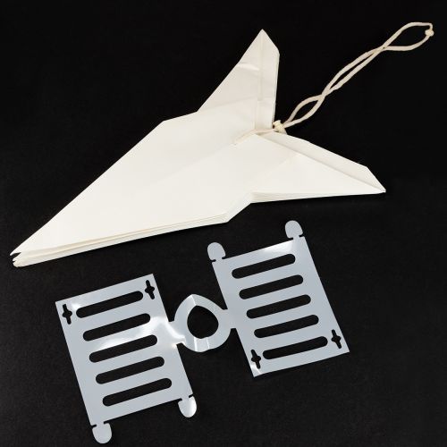 gjenstander Dekorativ papirstjerne til oppheng, perfekt til festlig belysning