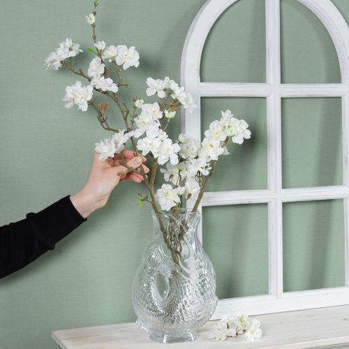 gjenstander Glassvase i dekorativ fiskeform for harmonisk romdesign, 24,5 cm