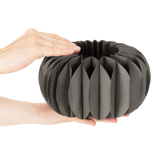 gjenstander Dekoreringsringer av gresskarpapir i honningkakeform, 24 cm, 4 stk.
