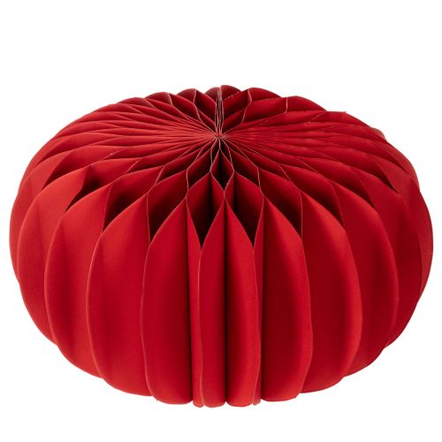 Papirdekorasjon honeycomb papirgresskar rundt moderne borddekorasjon 24 cm 4 stk | Floristik24.no