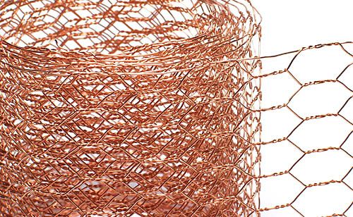 Floristik24 Sekskantflett 50mm 5m kobber