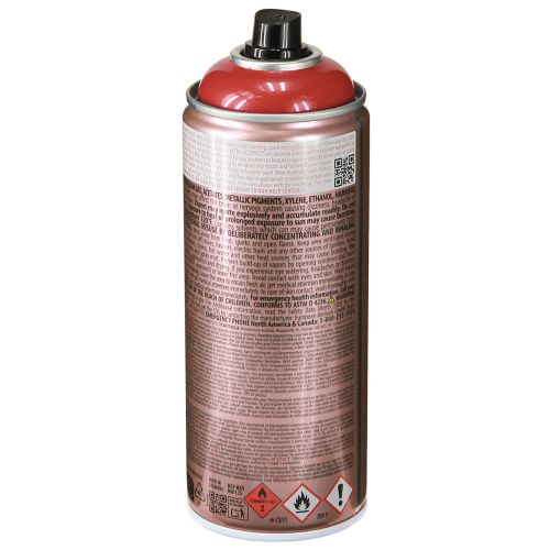 gjenstander Akrylspray metallisk rød Montana Cans effektspray 400ml