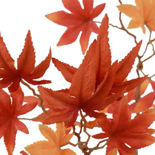 Japansk lønn kunstig, japansk lønn oransje rød 60cm