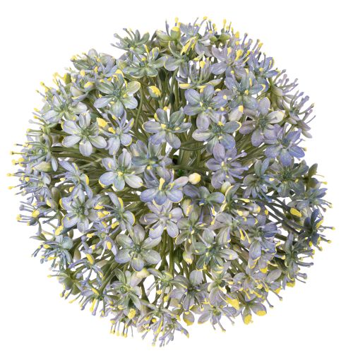 gjenstander Kunstig Allium-blomstrende gren, naturtro utseende, 90 cm
