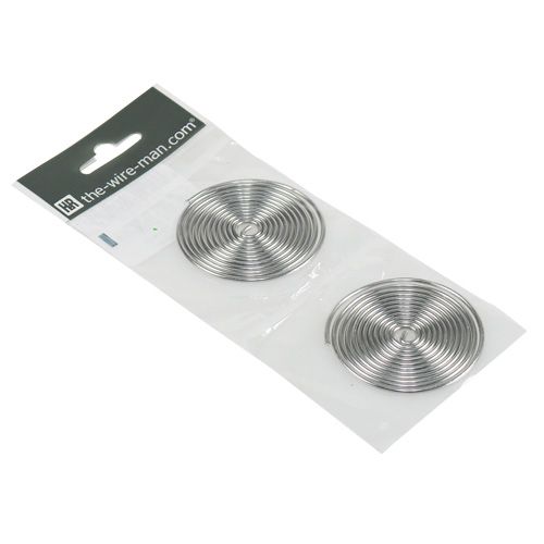 Floristik24 Trådskrue metallskrue sølv 2mm 120cm 2stk