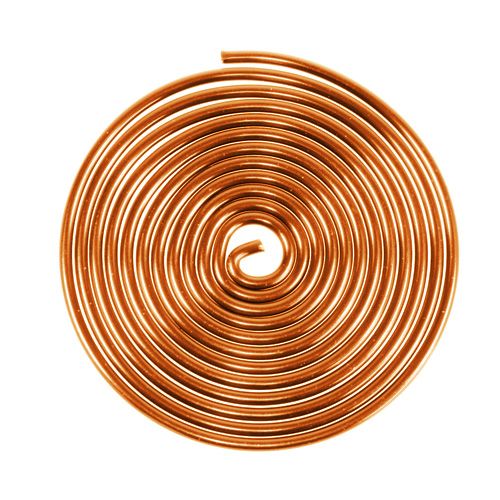 Floristik24 Aluminium wire orm Metal orm Orange 2mm 120cm 2stk