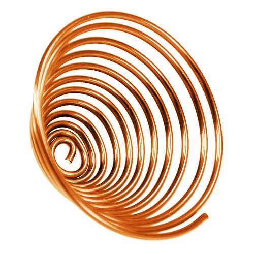 Floristik24 Aluminium wire orm Metal orm Orange 2mm 120cm 2stk