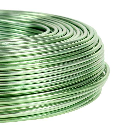 Aluminiumstråd Ø2mm 500g 60m mintgrønn