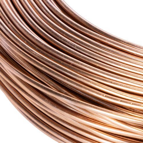 Aluminiumstråd 2 mm for blomsterdekorasjon og håndverk 60 m 500 g | Floristik24.no
