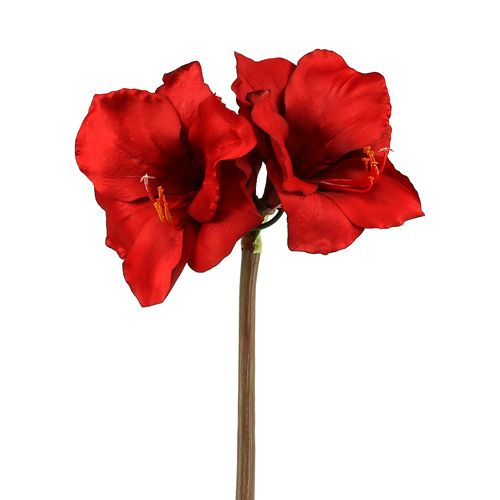 Amaryllis kunstig stor rød 96,5 cm