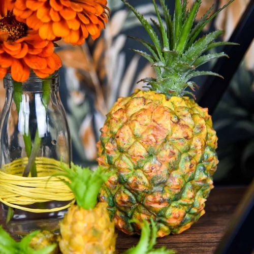 Floristik24 Ananas mini kunstig 20cm