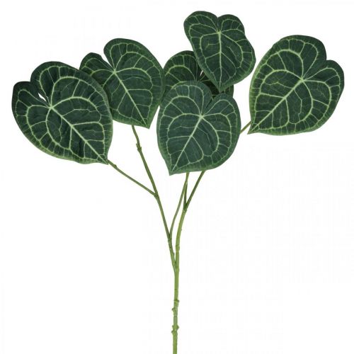 Kunstig Anthurium Blader Fake Plant Grønn 96cm