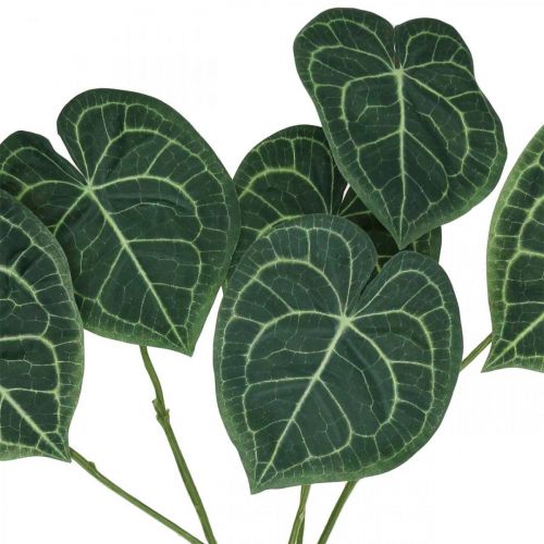 gjenstander Kunstig Anthurium Blader Fake Plant Grønn 96cm