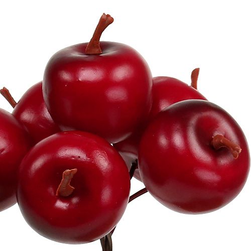 Floristik24 Eple Ø3,5cm rød 36stk