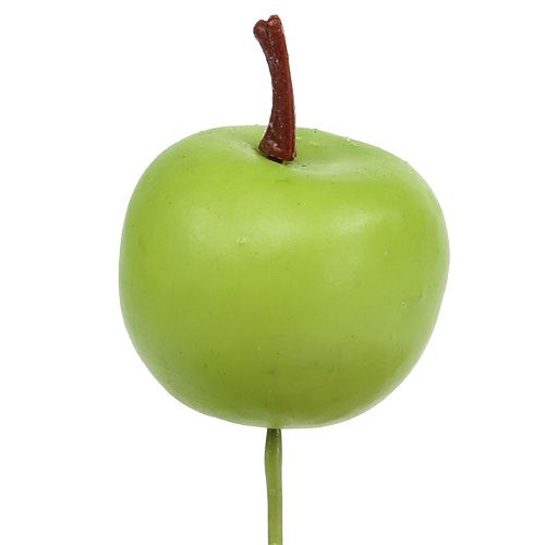 Floristik24 Eple minigrønn Ø3,5cm 36p