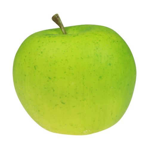 gjenstander Dekorativ eplegrønn, dekorativ frukt, matdummy Ø6,5cm