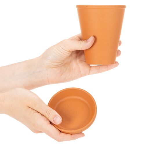 Aquasafe vannreservoar med insektsdrikketrau for hage, balkong, terrasse, 12 cm, 3 stk. | Floristik24.no