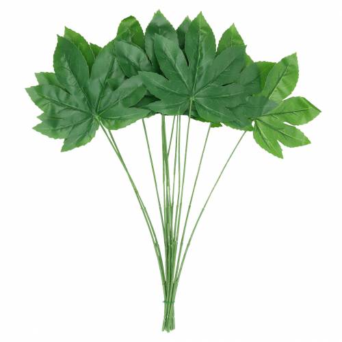 gjenstander Aralia blad med stilkegrønn L61,5cm 12stk