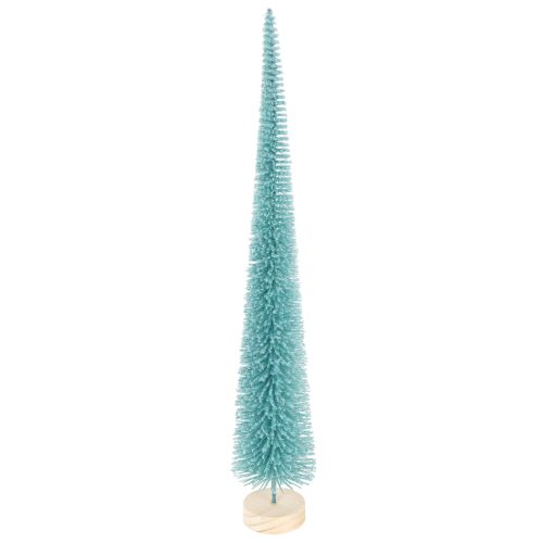 Kunstig juletre, smalt, med trebase, 40 cm kjøpe | Floristik24.no